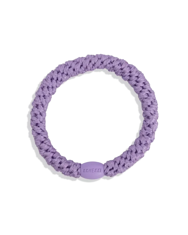 Gumička do vlasů Violet Glitter