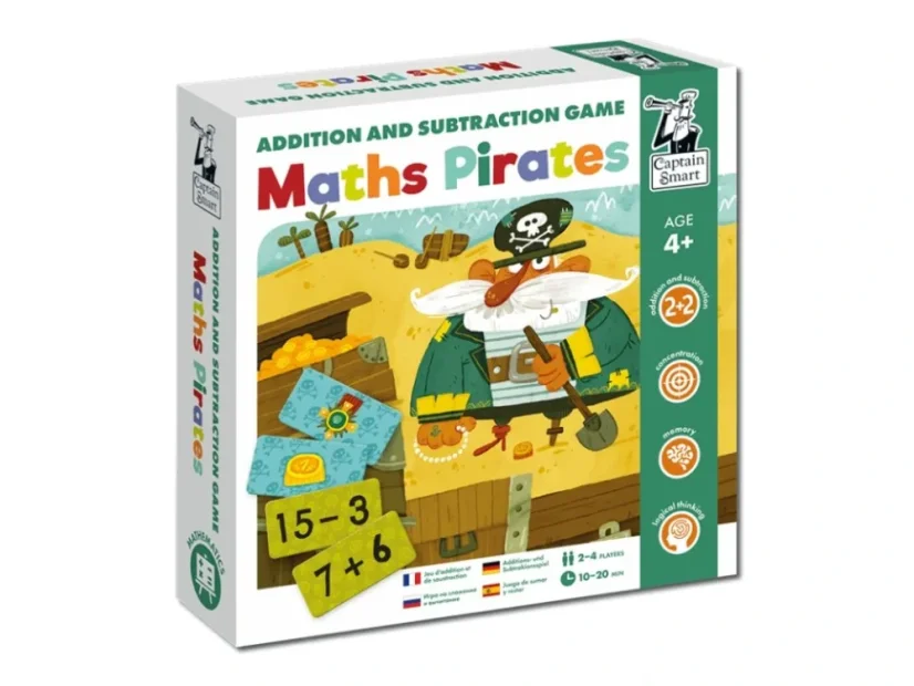 Počítání s piráty – dobrodružná hra pro malé matematické objevitele
